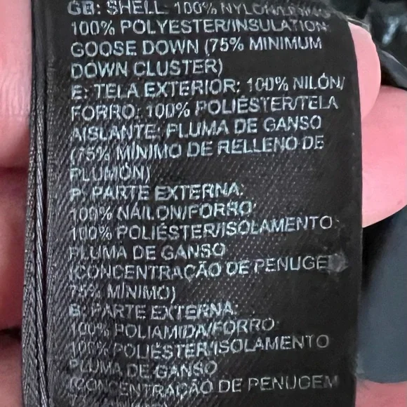 The North Face down coat. Size M. Very good condition. - Picture 7 of 7